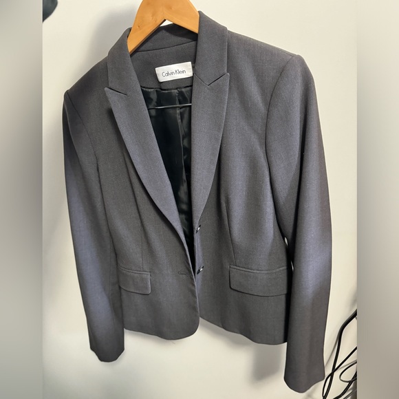 Women’s Grey Calvin Klein Blazer - Picture 4 of 5